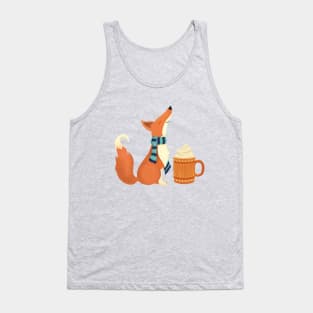 Pumpkin Pie Spice Fox Tank Top